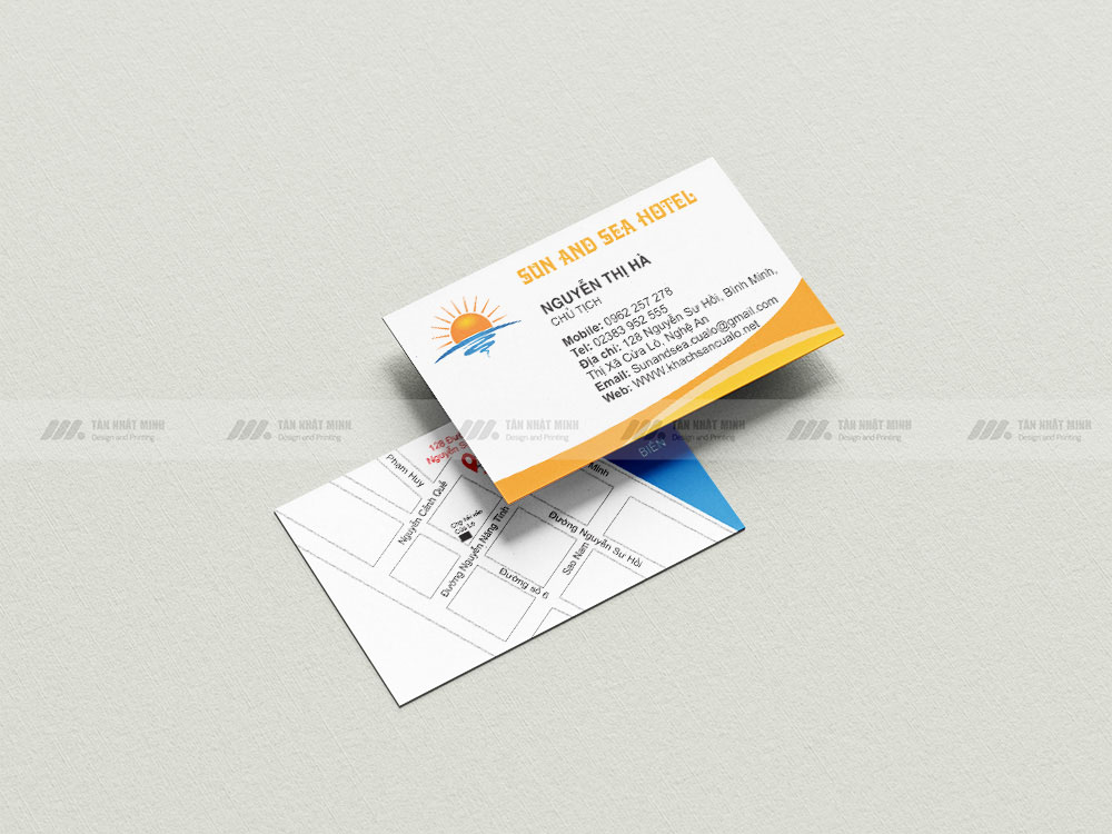 Vì sao khách sạn – nhà nghỉ cần card visit?